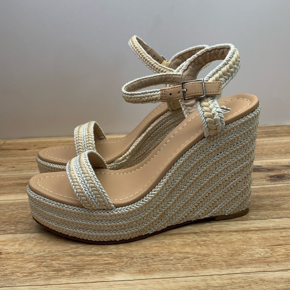 Bp Giana Platform Wedge Sandal sz 6.5